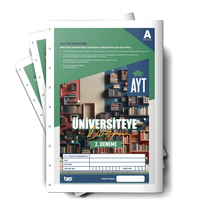ÜNİVERSİTEYE DOĞRU YKS AYT DNM TARAMA 02-A - 24-25